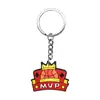 Llavero Colgante de Baloncesto de Dibujos Animados Llavero de Bola de Goma Suave de PVC Decoración DIY para Mochila Accesorios de Amazon Venta al por Mayor
