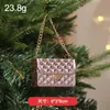 Novos enfeites de árvore de Natal, pingentes de decoração de Natal, decorações de festa, decoração de cena de homem de gengibre de alta qualidade galvanizado