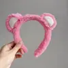 Fofo Criativo Pinguim Peixe Pelúcia Faixa de Cabeça Feminina Desenho Animado Fofo Foto Grampo de Cabelo Lavar o Rosto Cabelo Faixa de Cabeça Acessório de Cabeça Outono