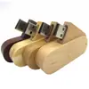 Memoria USB Giratoria de Madera 8G16G32G64G128G Memoria USB para Oficina de Negocios Se Puede Personalizar con Logo Memoria USB de Regalo