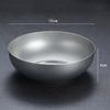 Cuenco de arroz de acero inoxidable 304 estilo coreano, cuenco para salsa, cuenco para kimchi, cuenco para condimentos, cuenco para aperitivos, cuenco para platos fríos, cuenco creativo dorado para barbacoa