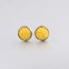 Pendientes de Nube de Bebé de 10 mm de Nuevo Diseño Más Vendidos en Europa y América Pendientes de Acero Inoxidable Pendientes de Tuerca Drusy