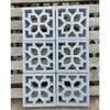 Janela de treliça de cimento janela de flor decorativa tijolo de flor vazado tijolo vazado estilo antigo chinês janela de cimento de parede flor tijolo vazado escultura em tijolo