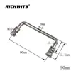Richwits Acero Inoxidable 304 Manija de Cajón Gabinete de Distribución Industrial Manija de Caja de Distribución Mecánica en Forma de U
