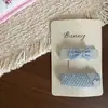 Nuevo Estilo Fresco Azul Claro Lazo Forma de Corazón Pinza para el Pelo Infantil Pasador Pinza Lateral Pinza para el Flequillo