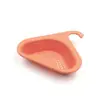 Cesta de Drenagem Criativa em Forma de Cisne Multifuncional Sem Furos para Pia de Cozinha Lavagem de Frutas e Verduras Cesta de Filtro Suporte de Filtro Tela de Filtro