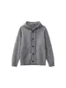 Cárdigan de Punto con Capucha para Hombre, Chaqueta Suéter Casual Estilo Coreano, Ropa Exterior Gruesa y Cálida para Hombre para Otoño e Invierno, Ropa Exterior Casual de Moda