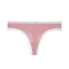 Deportes Yoga Femenino Sexy Coqueto Ropa Interior de Algodón Puro Ropa Interior de Encaje a Rayas para Mujer Tanga de Talla Grande Europea y Americana Transfronteriza