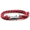 Novo Taobao AliExpress venda quente Vikings miansai estilo tubarão pulseira arma âncora preta anzol