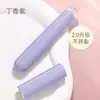 Novo Pincel de Silicone Macio Q para Lábios Pincel de Batom com Tampa Cabeça Redonda Pequena Pincel para Corretivo de Lábios Esfumar Pincel de Maquiagem Mini Portátil