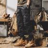 Pantalones de Trabajo Finos Estilo Retro Americano para Hombre Verano 2024 Nuevos Funcionales de Caza Urbanos para Exteriores y Viajes Diarios Casuales