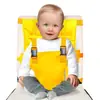 Cinturón Fijo para Silla de Comer Portátil para Bebés, Infantes y Niños, Cinturones de Seguridad para Comer, Esenciales de Viaje, Correas para Asiento
