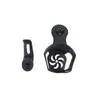 Soporte de Copa Giratorio para Mesa Personalizado Caja de Cables Gancho para Auriculares Combinación Estante de Plástico Caja de Almacenamiento Juego de Tres Piezas