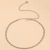 Cadena de cintura nórdica, sencilla y sexy, modelo de pasarela, cadena para el cuerpo, venta directa de fábrica