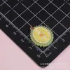 Dibujos animados translúcidos serie de frutas mango maracuyá accesorios de resina pegamento de crema DIY accesorios para el cabello pinzas para el cabello funda de teléfono