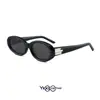 Nuevas Gafas de Sol Acetato GM Ovaladas Ojo de Gato para Mujer 2024, Gafas de Sol de Acetato con Diseño de Moda y Protección Solar Polarizada