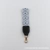 Venta caliente transfronteriza, correa de muñeca con diamantes a todo color, creativa correa de muñeca con llave corta de estilo étnico de banda ancha de jacquard de poliéster