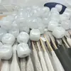 Nuevas Cuentas Cuadradas de Resina de Agujero Grande de 13x13mm Primavera y Verano DIY Colgante para Coche Llavero Pulsera Collar Accesorios para Ropa Lote