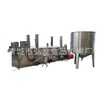 Linha de fritura automática Twist equipamento de fritura de amendoim quiabo batata chips máquina de fritura contínua