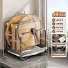 Estante para tapas de ollas Soporte de encimera de pie Artefacto para colocar tabla de cortar Estantería de almacenamiento multiusos de cocina para espátulas