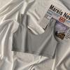 Sujetador para niña, top tipo tubo anti-golpes, camiseta sin mangas de algodón puro amigable con la piel, ropa interior para niñas