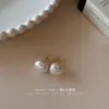 Pendientes de Perla Shijia Estilo Francés para Mujer, Elegantes y Sencillos, Exquisitos y Lujosos, Pendientes Populares de Gama Alta al por Mayor