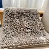 Tamaño grande, envío gratis, alfombrilla de chenilla de color liso para el suelo, alfombrilla absorbente para el baño, alfombrilla para los pies del hogar, alfombrilla para la puerta de la cocina y el dormitorio