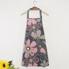 Delantal impermeable y a prueba de aceite, estampado de estilo japonés, para cocina doméstica, a prueba de suciedad, lindo delantal de cocina de estilo coreano para mujeres y adultos a la moda.