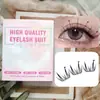 Set de pegamento para pestañas postizas transfronterizo, gran capacidad, ligero, pestañas de ciervo, pestañas postizas estilo estrella, set natural para principiantes