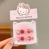 Uñas Postizas Portátiles para Niños Manicura para Niña Pegatinas de Uñas Removibles Regalo para Niñas Parches para Uñas Uñas Portátiles Venta al por Mayor