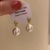 Nuevos Pendientes de Tachuela Ojo de Tigre Otoño/Invierno 2026 para Mujer Lujo Ligero Nicho de Gama Alta Pendientes con Estampado de Leopardo Accesorios de Pendientes con Temperamento Personalizado