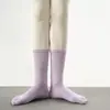 Calcetines de Yoga Venta al por mayor Transfronteriza Color Sólido Calcetines de Cinco Dedos Profesionales Antideslizantes Calcetines de Media Pantorrilla para Pilates Fitness Calcetines Absorbentes de Sudor para Pantorrillas