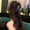 Presilha de Cabelo Teia de Aranha de Designer Única para Mulheres, Novo Estilo Popular de 2025, Estilo Minimalista, Presilha para Parte de Trás da Cabeça, Acessório de Cabelo, Presilha Jacaré
