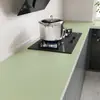 Tapete protetor de bancada de cozinha, especial para fogões e armários de cozinha, à prova d'água, à prova de óleo, resistente ao calor, isolamento de alta temperatura, tapete de mesa de silicone anti-sujeira