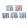 Ropa Interior para Hombre Algodón Modal Ropa Interior Bóxer Antibacteriana 7A para Hombre Calzoncillos Deportivos Transpirables Ropa Interior Bóxer Juvenil Marca de Moda
