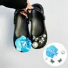 Acessórios de alta qualidade, pingentes de sapato dopamina, fivelas de sapato de metal, correntes, estrelas banhadas a ouro, compatíveis com tamancos Crocs, acessórios DIY