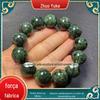 Pulseira de anel único magnético ativo natural Yao Wangshi Jade do Tibete verde-oliva meteorito jade verde-escuro pulseira fornecimento direto atacado