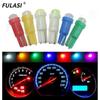 Lâmpada de carro T5 carro levou lâmpada de maquiagem de luz de instrumento T5 1SMD 3D astigmatismo COB luz indicadora