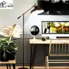 Lámpara de pie Ld-016 Moderna para el hogar Sala de estar Lámpara de pie de una cabeza Habitación de hotel Decoración casual Lámpara de pie