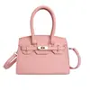 Bolso de Mano de Gran Capacidad de Moda Estilo Coreano para Mujer 2026 Nuevo Modelo Textura Simple Bolso Kelly Diseño de Nicho Bolso Cruzado