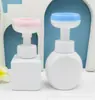 Botella Espumadora con Forma de Flor de 250-300 ml Botella de Plástico Botella de Jabón para Manos con Burbujas en Forma de Flor Botella Reutilizable