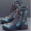 Botas de Cavaleiro de Cano Alto com Salto Quadrado Novas para Outono e Inverno para Mulheres Grande Tamanho Transfronteiriço Sapatos Femininos de Comércio Exterior Botas de Cor Sólida com Zíper Lateral