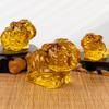 Doze Zodiac sorte tigre pequenos ornamentos ano do presente do Tigre abertura housewarming NAFU colorido cristal Tigre enfeites de mesa