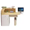 Mostrador de Cajero Simple Moderno Pequeño Tienda de Ropa Tienda de Conveniencia Tienda para Mamá y Bebé Tienda Mesa de Bar Escritorio de Recepción
