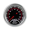 Instrumento de modificación de coche más vendido transfronterizo: turbo, temperatura del agua, temperatura del aceite, presión del aceite, voltaje, RPM, relación aire-combustible, manómetro de vacío