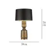 Lámpara de Mesa de Vidrio Decorativa para Sala de Estar, Lámpara de Mesita de Noche para Dormitorio, Lámpara de Diseñador de Lujo Minimalista Nórdico, Modelo Creativo