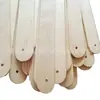 Venta Directa de Fábrica de Depresores de Lengua Perforados de 150 mm con 5 Agujeros Hechos de Madera de Abedul, Que Pueden Usarse con Palillos de Madera Redondos