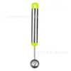Excavador de Bolas de Fruta Tres en Uno Acero Inoxidable Excavador de Fruta Coche Excavador de Fruta Separador de Bolas Gadget de Cocina