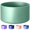 Tampa de Silicone Colorida Brilhante para Copo com Isolamento Térmico para Garrafa de Água Esportiva Tampa para Copo Espacial Tampa Metálica para Fundo de Copo