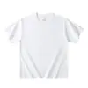 Camiseta de algodão de Xinjiang de manga curta 400g, unissex, ombro caído, corte solto, camiseta de algodão puro de peso pesado, camiseta básica, camiseta de meia-manga